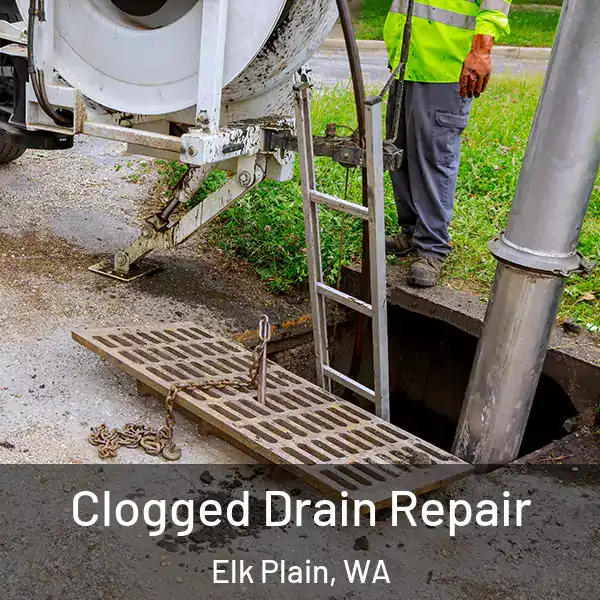  Clogged Drain Repair Elk Plain, WA