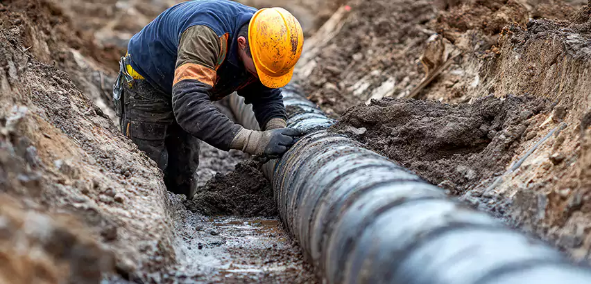 Sewer Replacement in Elk Plain